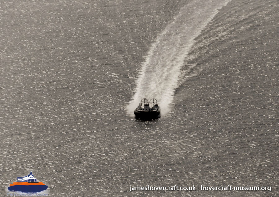 AP1-88 hovercraft promotional day by BHC -  (credit: The <a href='http://www.hovercraft-museum.org/' target='_blank'>Hovercraft Museum Trust</a>).
